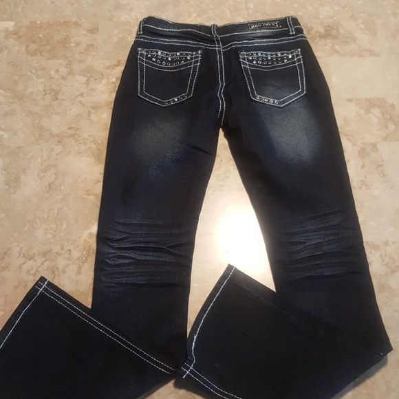 RED RIVET JEANS!!💕💕💕 - Picture 3 of 6